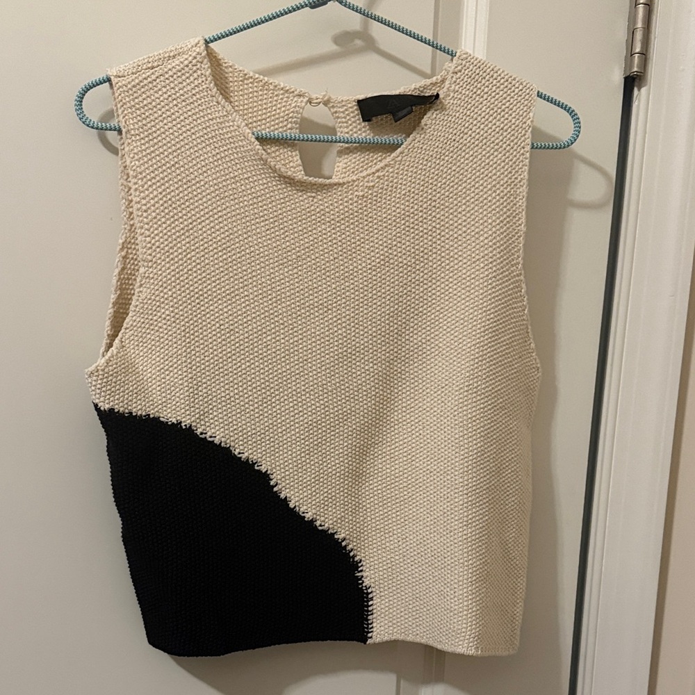 Zara Sweater Tank NWOT